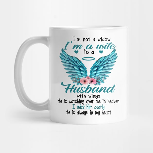 I Am Not A Widow I Am A Wife To A Husband by DMMGear